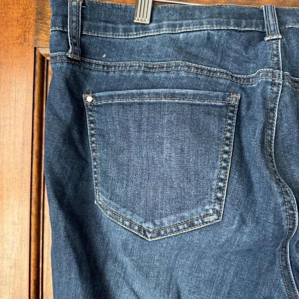 DKNY Jeans SOHO Skinny Medium Rinse 5-Pocket Denim Jeans Size  16W